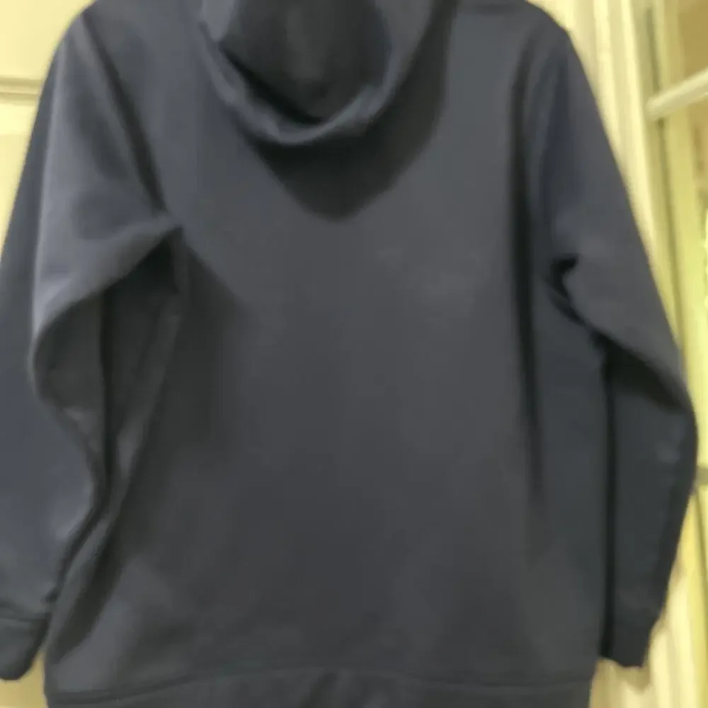 Under Armour Hooded Sweatshirt With Pocket-Blue- Size YXL